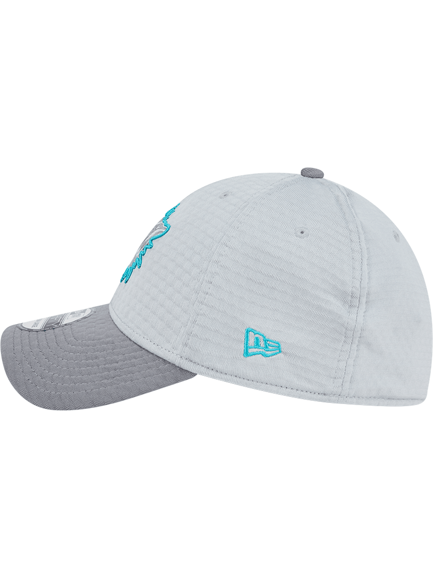 Miami Dolphins New Era NFL 24 Training 39THIRTY Stretch-Fit Hat - Grey