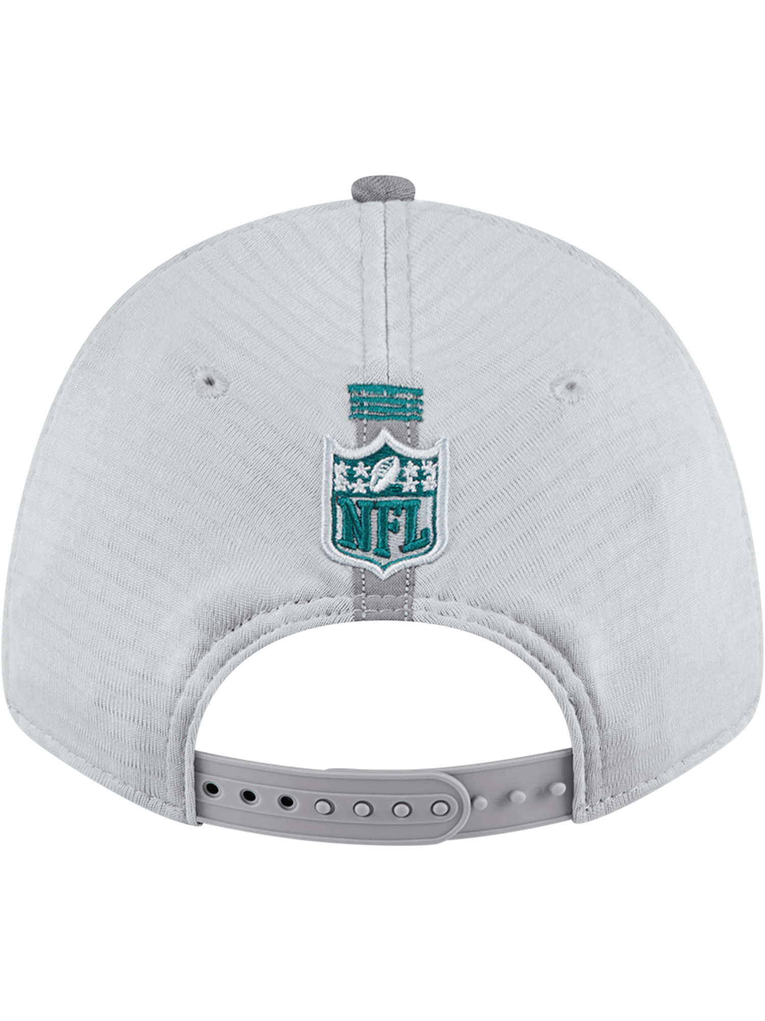 Philadelphia Eagles New Era NFL 24 Training 9FORTY Stretch-Snapback Hat - Grey