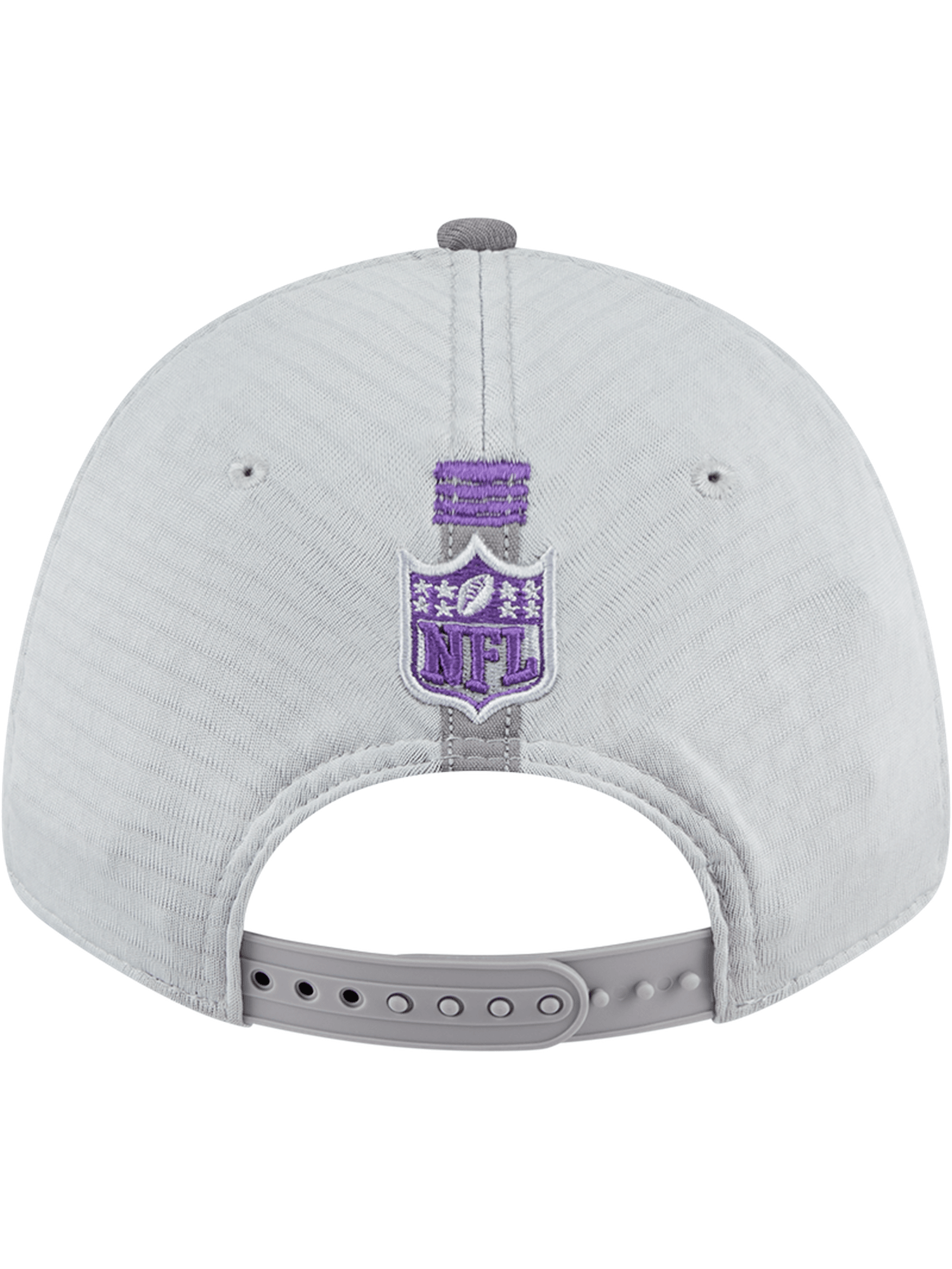 Minnesota Vikings New Era NFL 24 Training 9FORTY Stretch-Snapback Hat - Grey