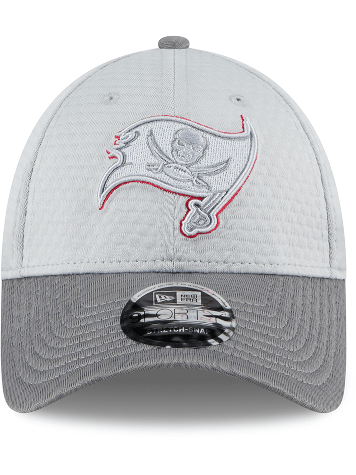 Tampa Bay Buccaneers New Era NFL 24 Training 9FORTY Stretch-Snapback Hat - Grey