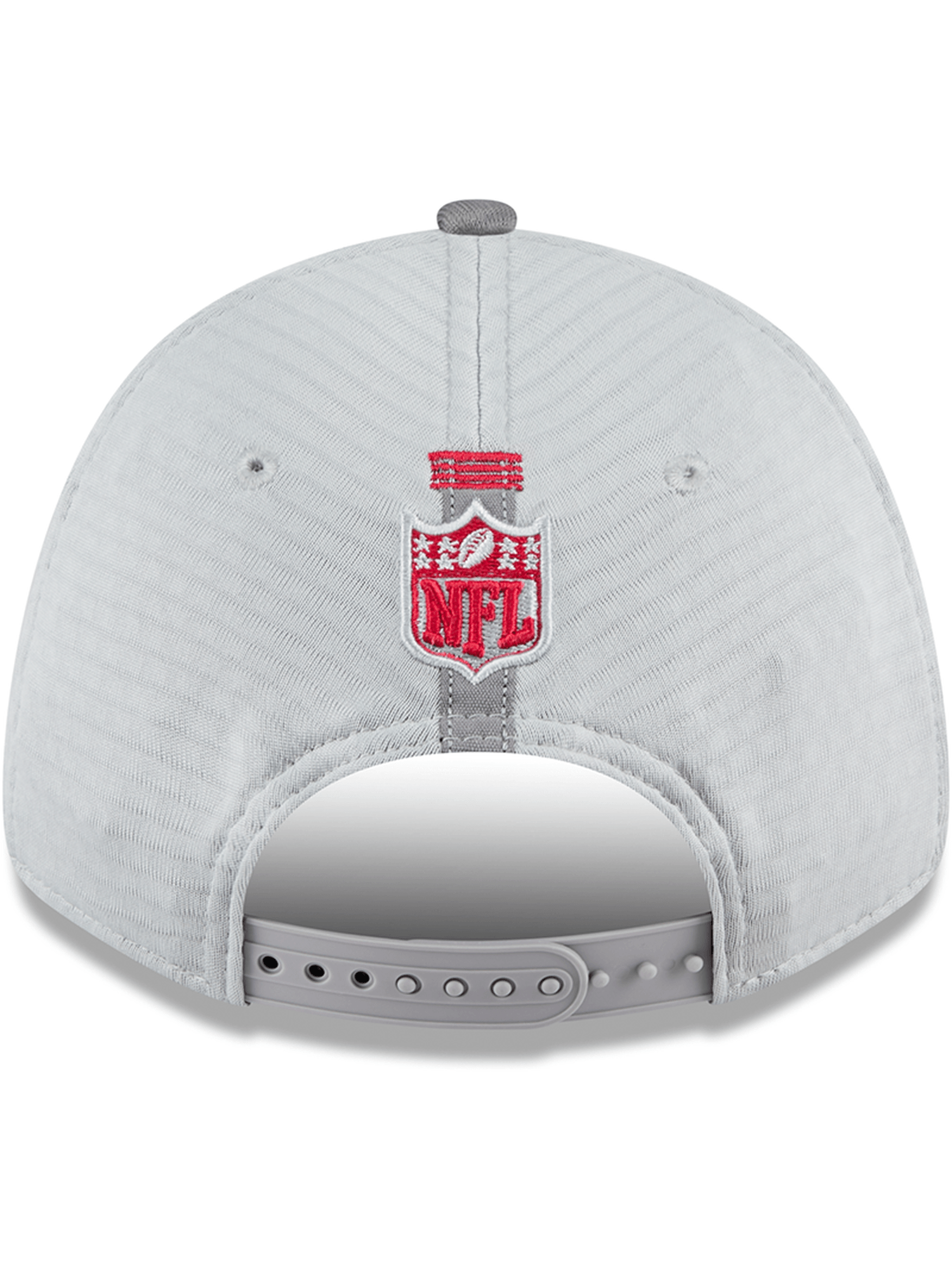 Tampa Bay Buccaneers New Era NFL 24 Training 9FORTY Stretch-Snapback Hat - Grey