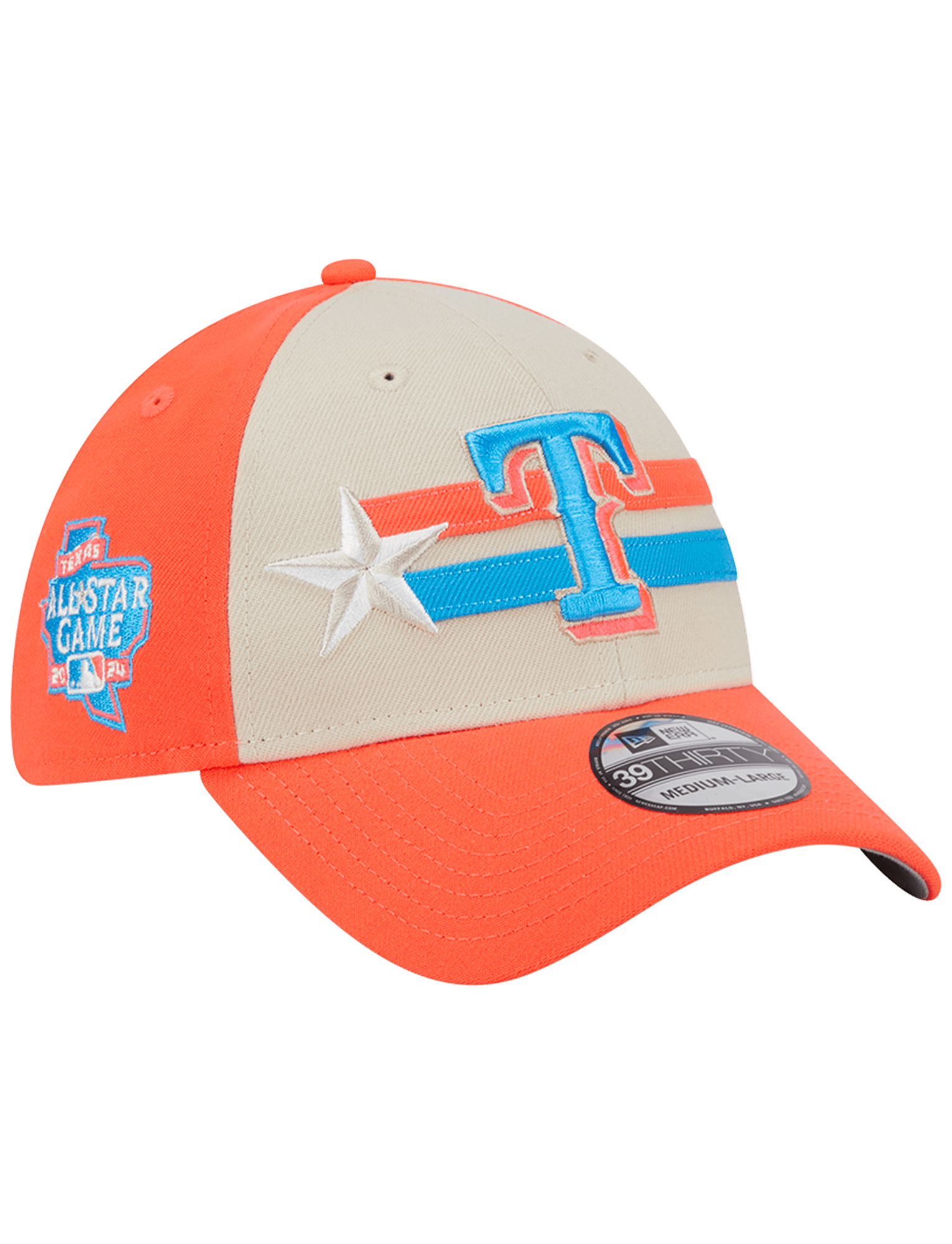 Texas Rangers New Era MLB 24 All-Star Game 39THIRTY Stretch-Fit Hat