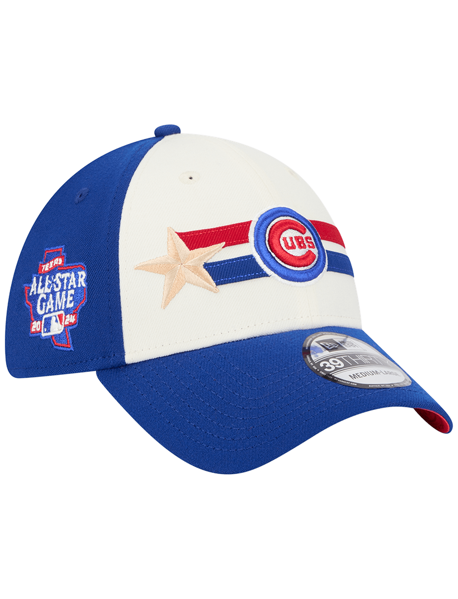 Chicago Cubs New Era MLB 24 All-Star Workout 39THIRTY Stretch-Fit Hat