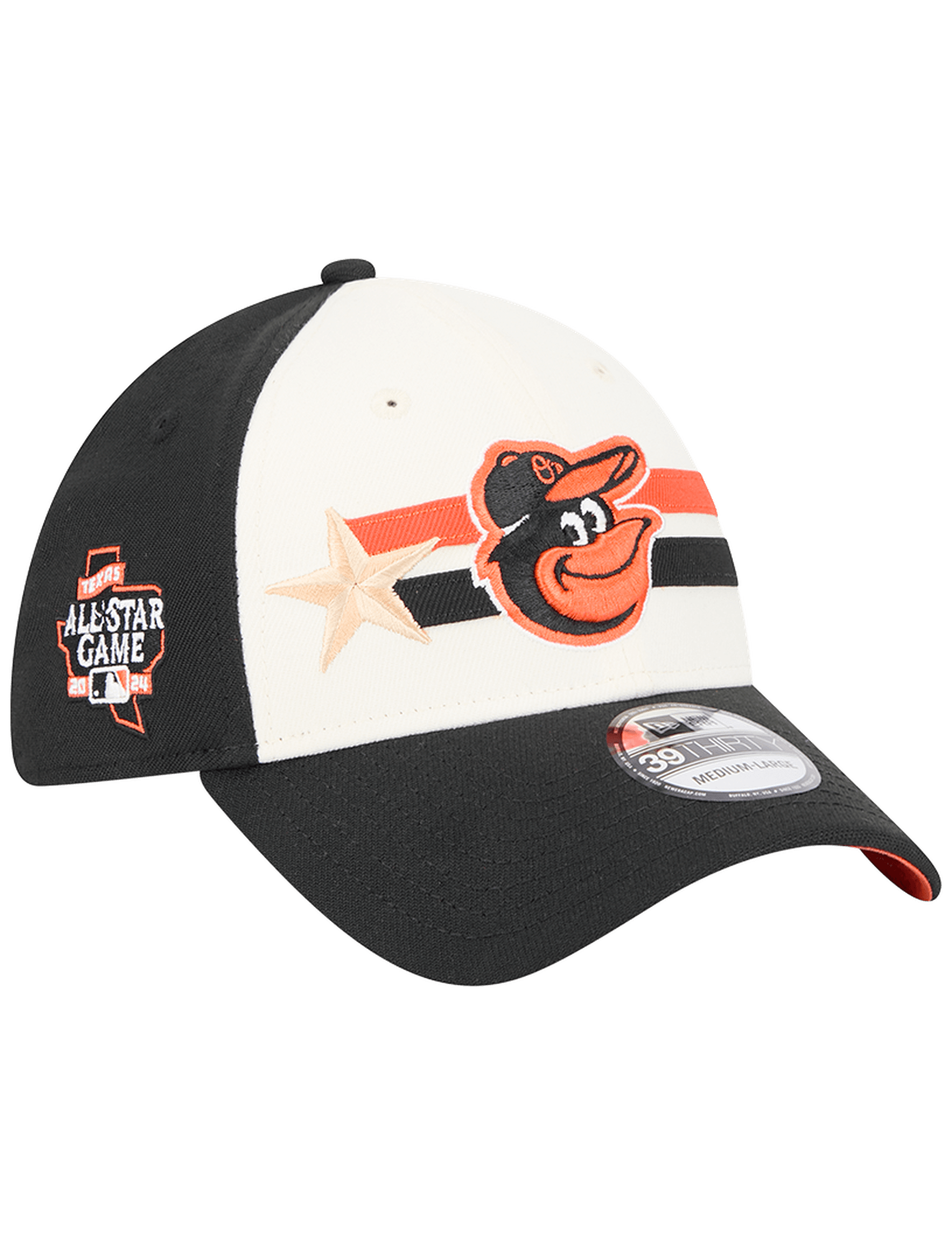 Baltimore Orioles New Era MLB 24 All-Star Workout 39THIRTY Stretch-Fit Hat