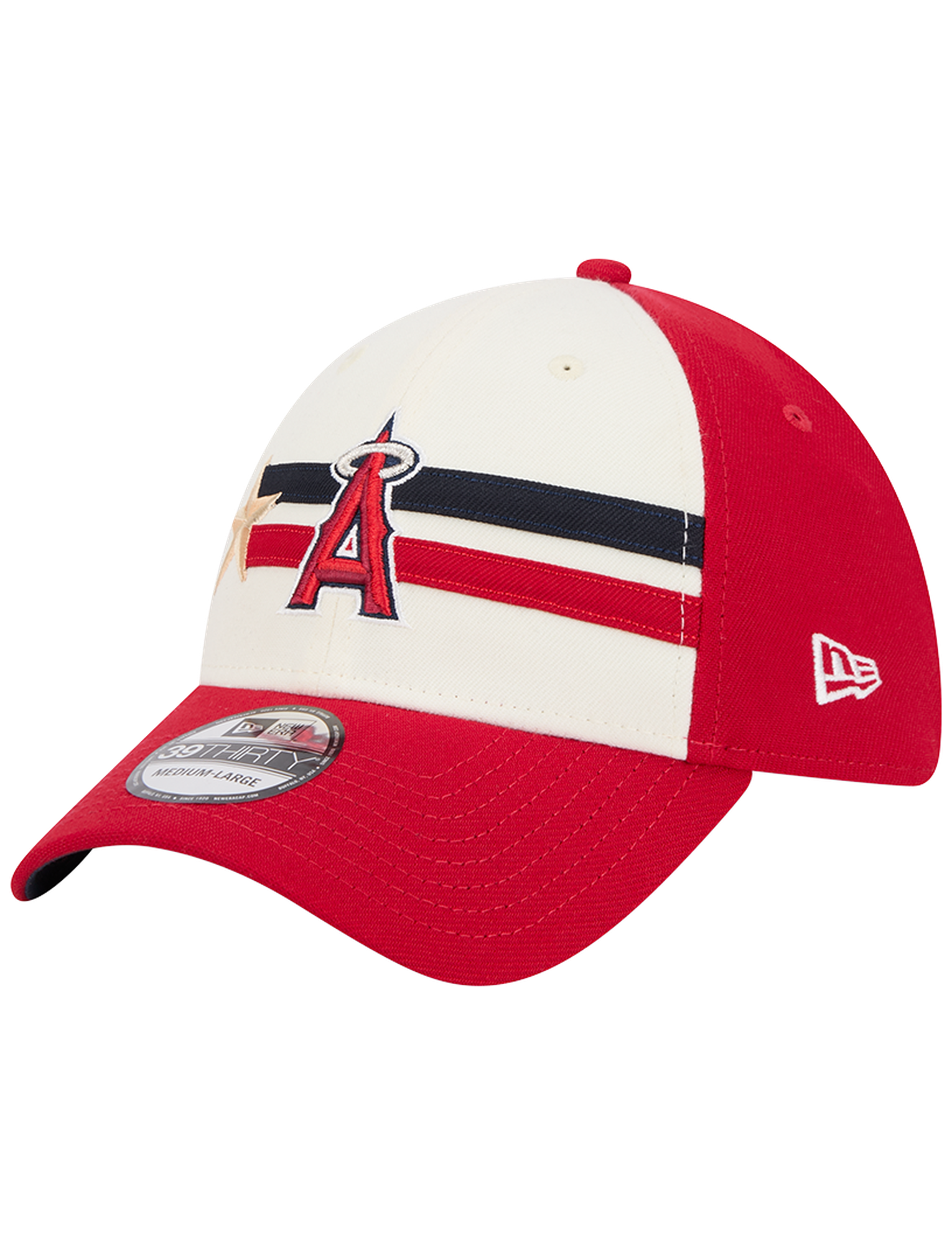 Los Angeles Angels New Era MLB 24 All-Star Workout 39THIRTY Stretch-Fit Hat