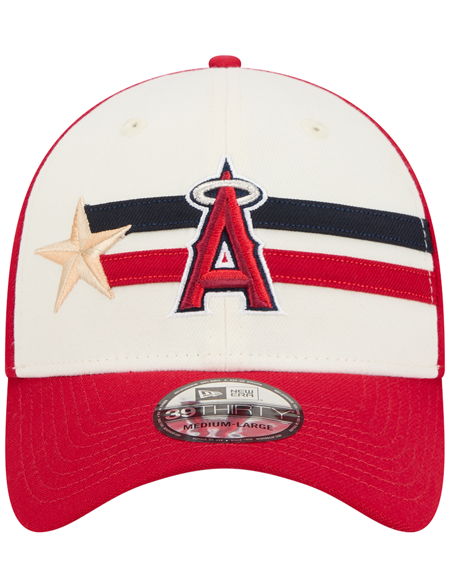 Los Angeles Angels New Era MLB 24 All-Star Workout 39THIRTY Stretch-Fit Hat