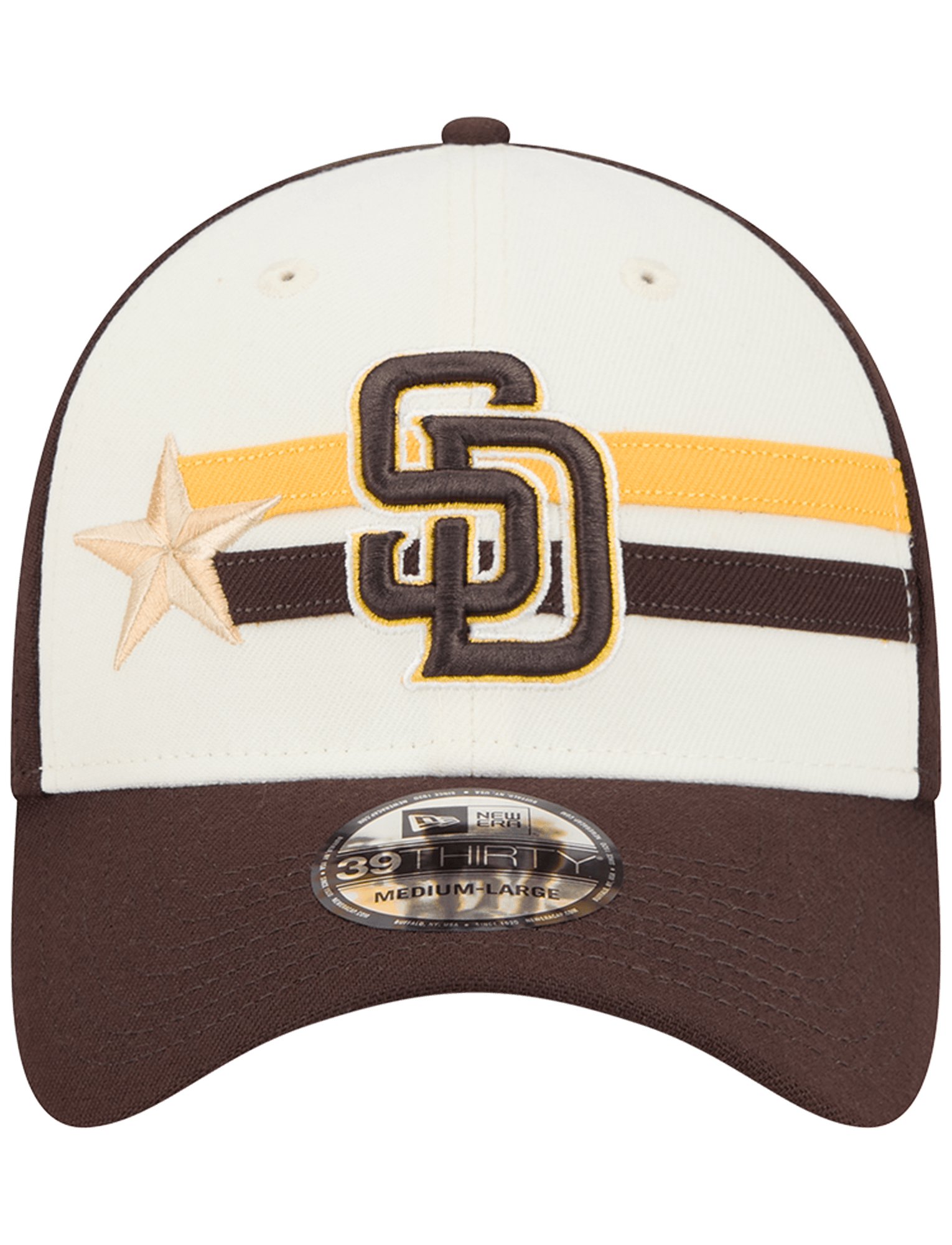 San Diego Padres New Era MLB 24 All-Star Workout 39THIRTY Stretch-Fit Hat