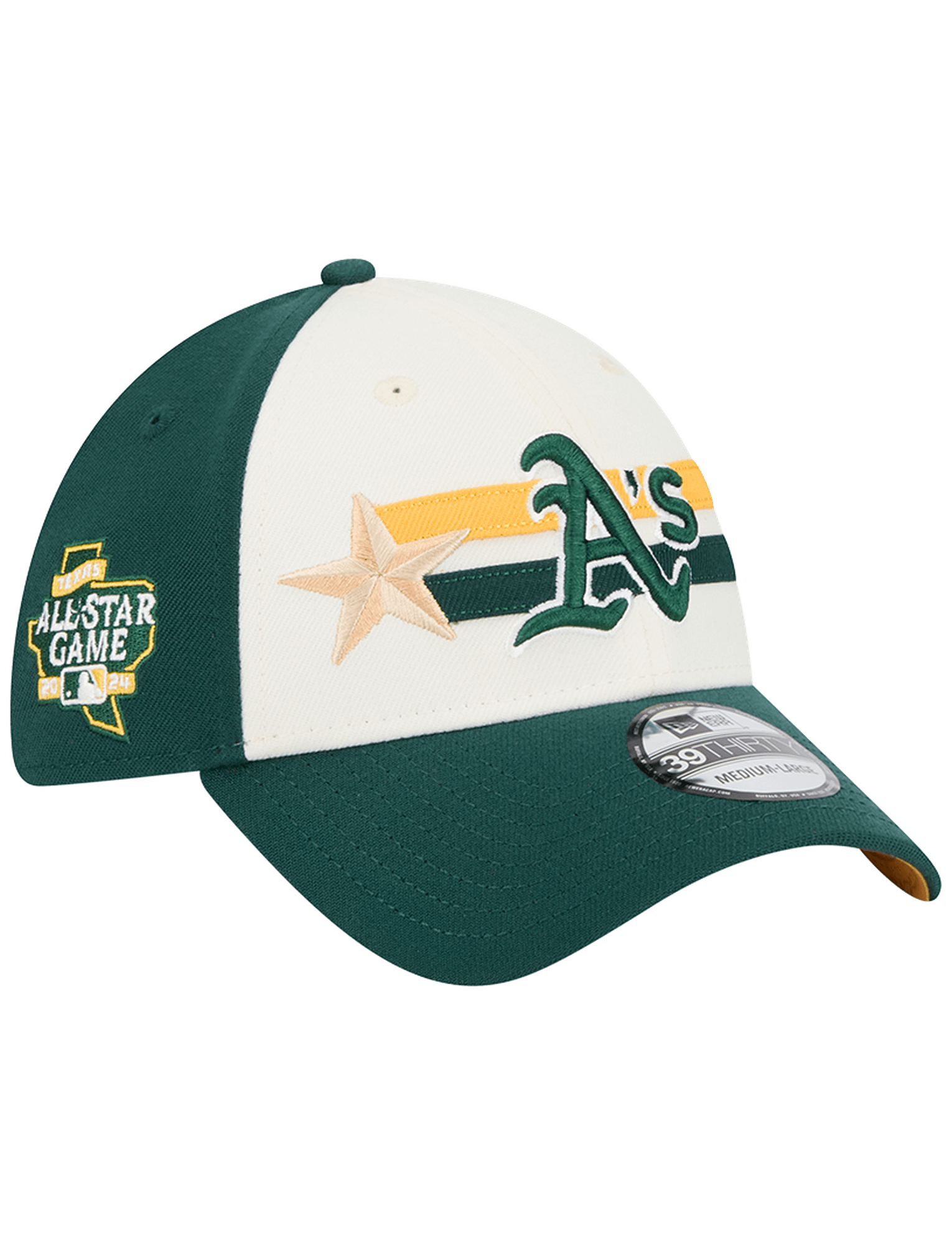 Oakland Athletics New Era MLB 24 All-Star Workout 39THIRTY Stretch-Fit Hat