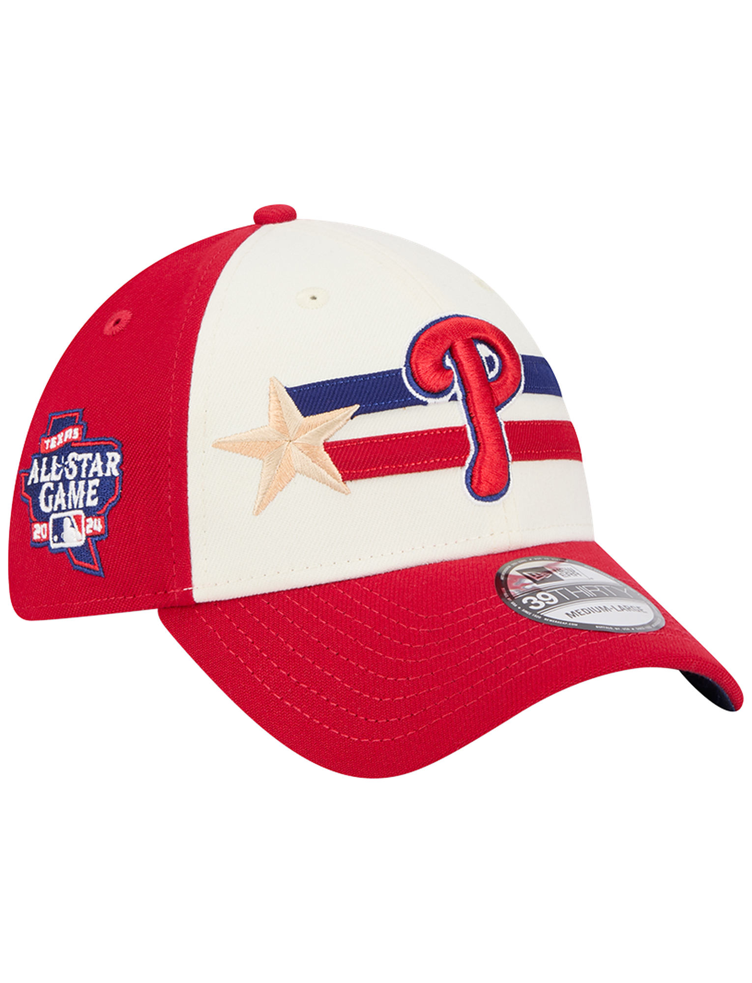 Philadelphia Phillies New Era MLB 24 All-Star Workout 39THIRTY Stretch-Fit Hat