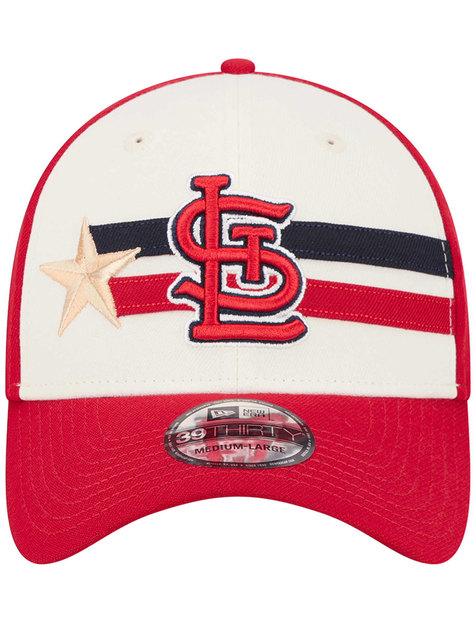 St Louis Cardinals New Era MLB 24 All-Star Workout 39THIRTY Stretch-Fit Hat