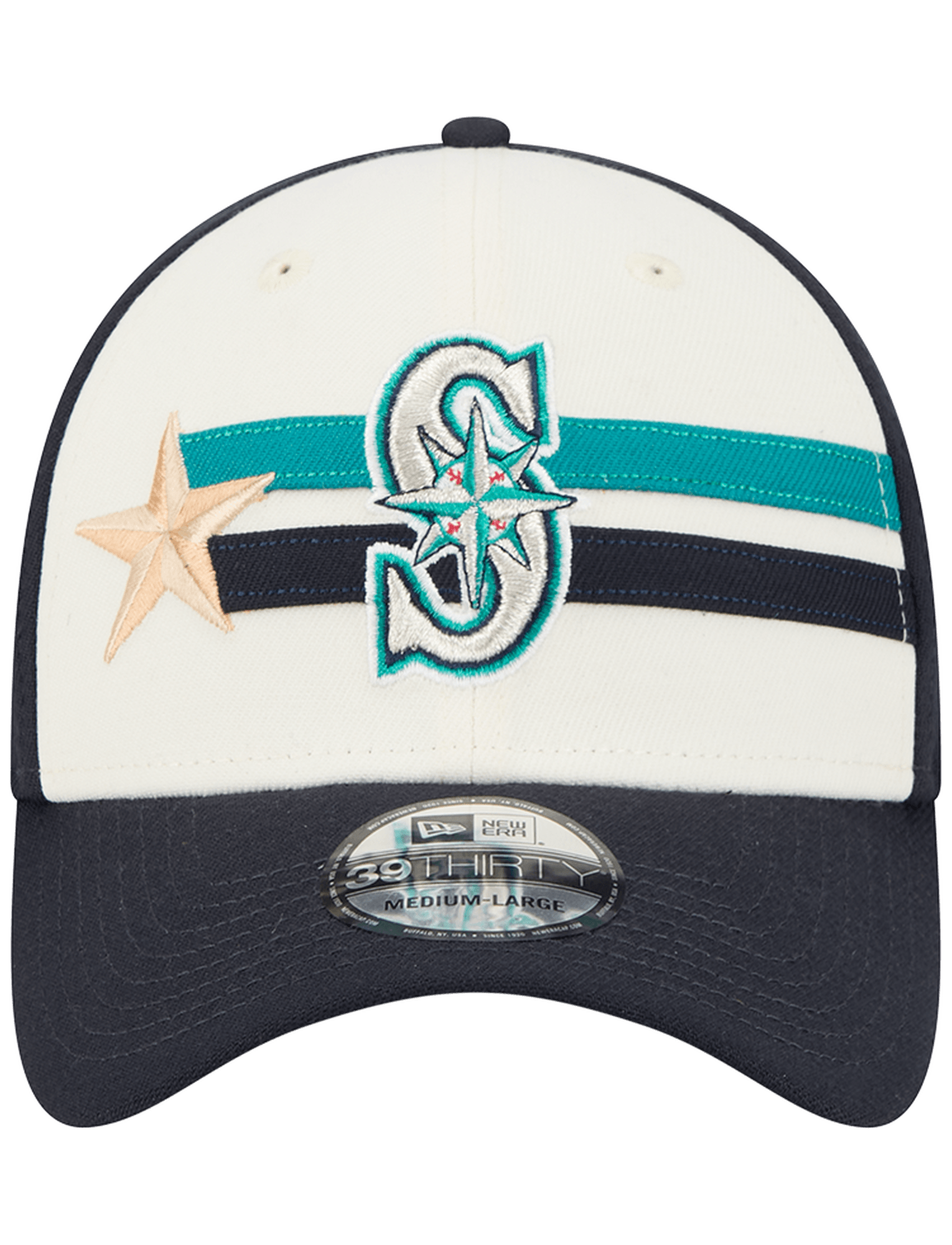 Seattle Mariners New Era MLB 24 All-Star Workout 39THIRTY Stretch-Fit Hat