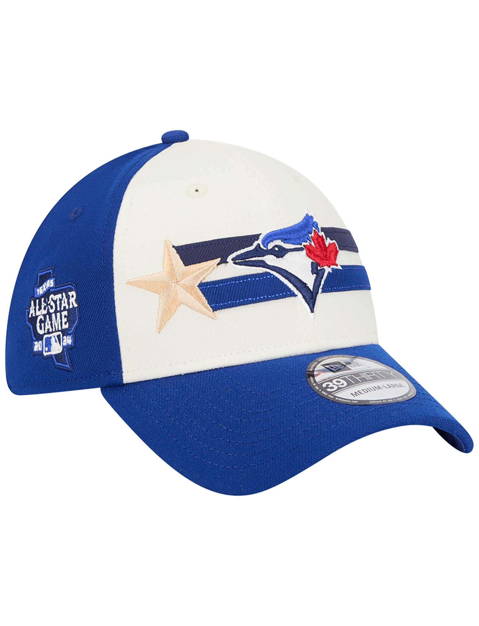 Toronto Blue Jays New Era MLB 24 All-Star Workout 39THIRTY Stretch-Fit Hat