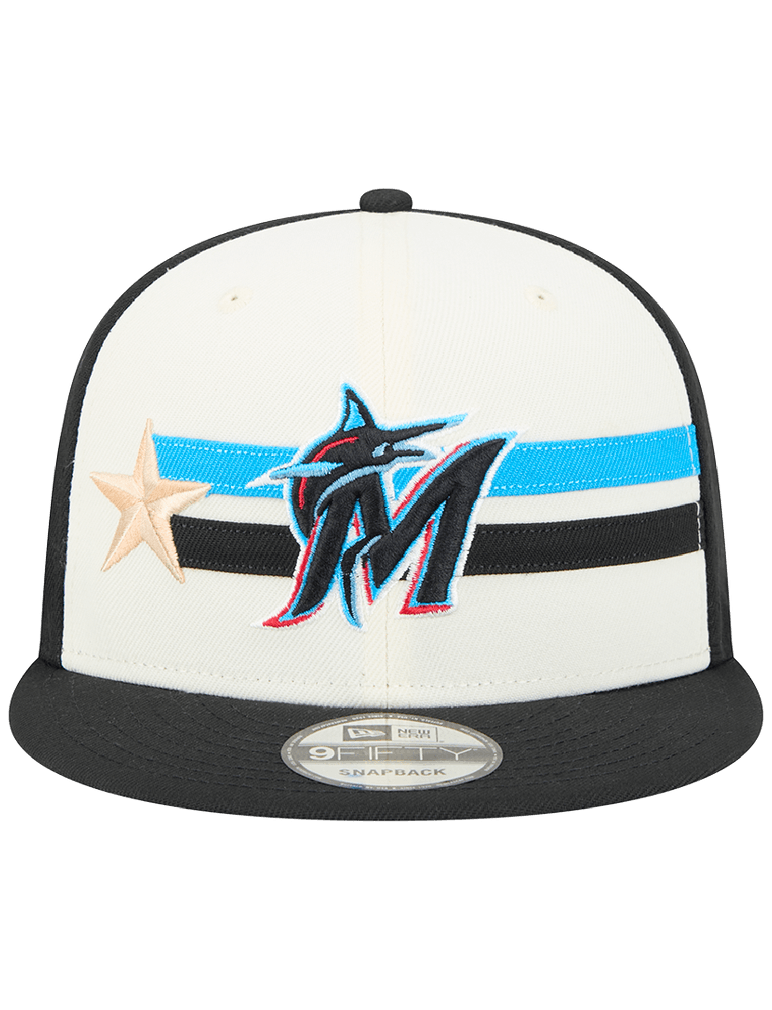 Miami Marlins New Era MLB 24 All-Star Workout 9FIFTY Snapback Hat