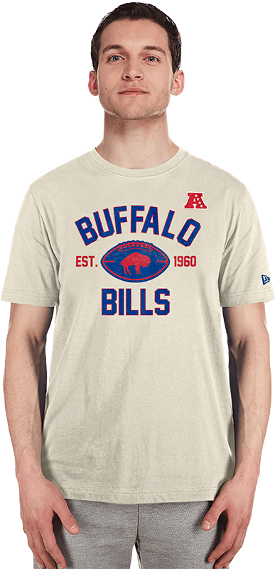 Buffalo Bills New Era NFL 24 Sideline Historic T-Shirt - Stone