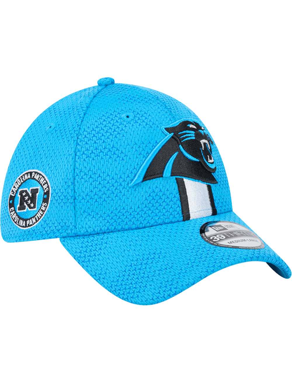 Carolina Panthers New Era NFL 24 Sideline 39THIRTY Stretch-Fit Hat