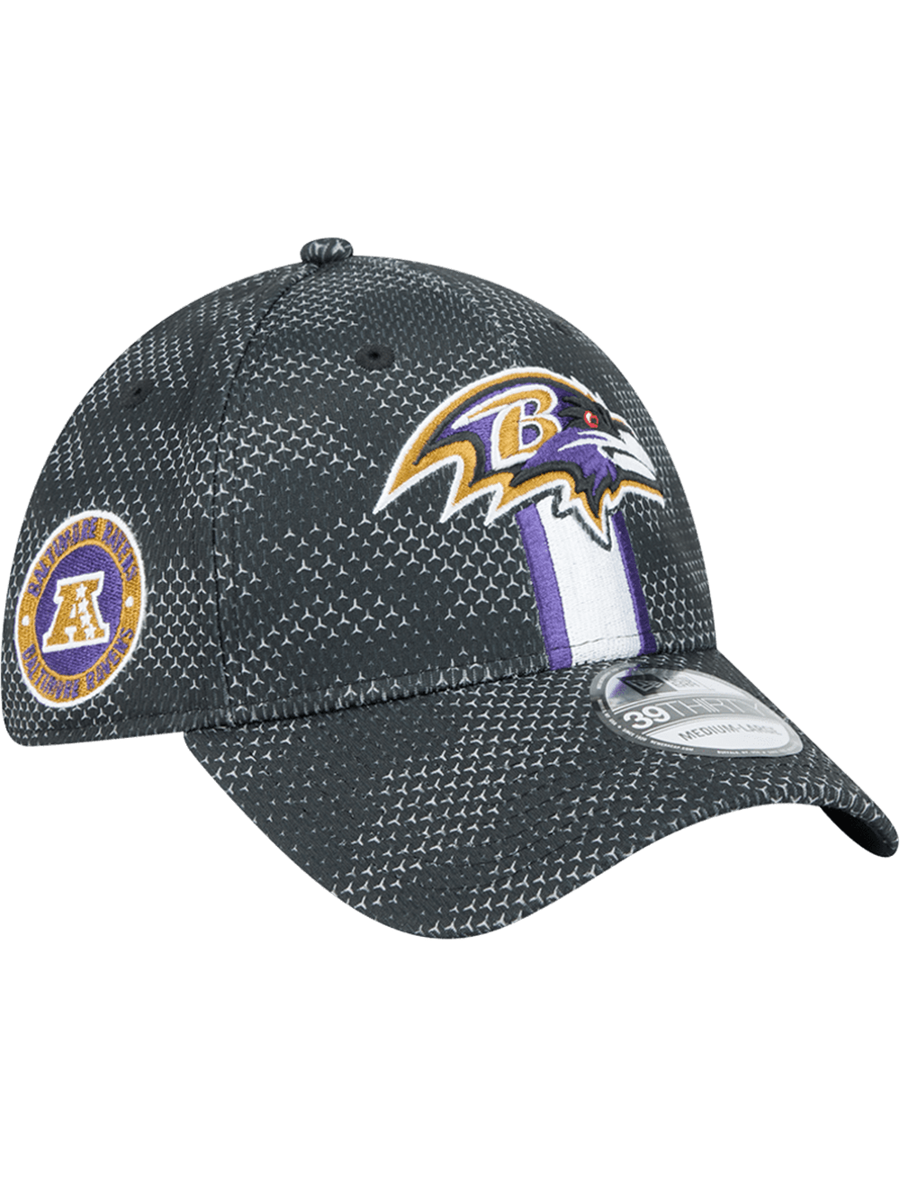 Baltimore Ravens New Era NFL 24 Sideline 39THIRTY Stretch-Fit Hat