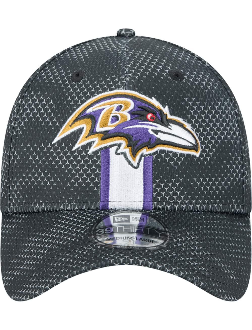 Baltimore Ravens New Era NFL 24 Sideline 39THIRTY Stretch-Fit Hat