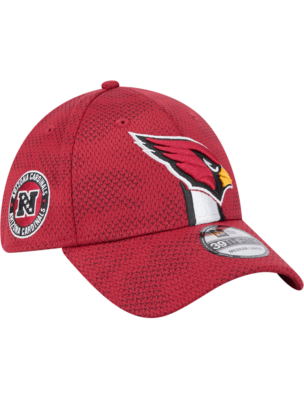 Arizona Cardinals New Era NFL 24 Sideline 39THIRTY Stretch-Fit Hat