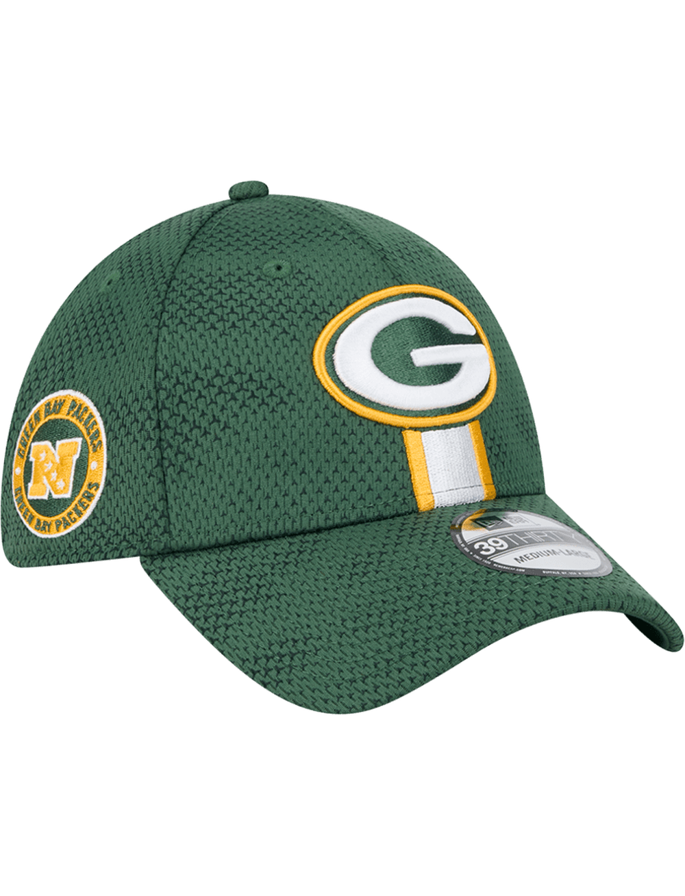 Green Bay Packers New Era NFL 24 Sideline 39THIRTY Stretch-Fit Hat