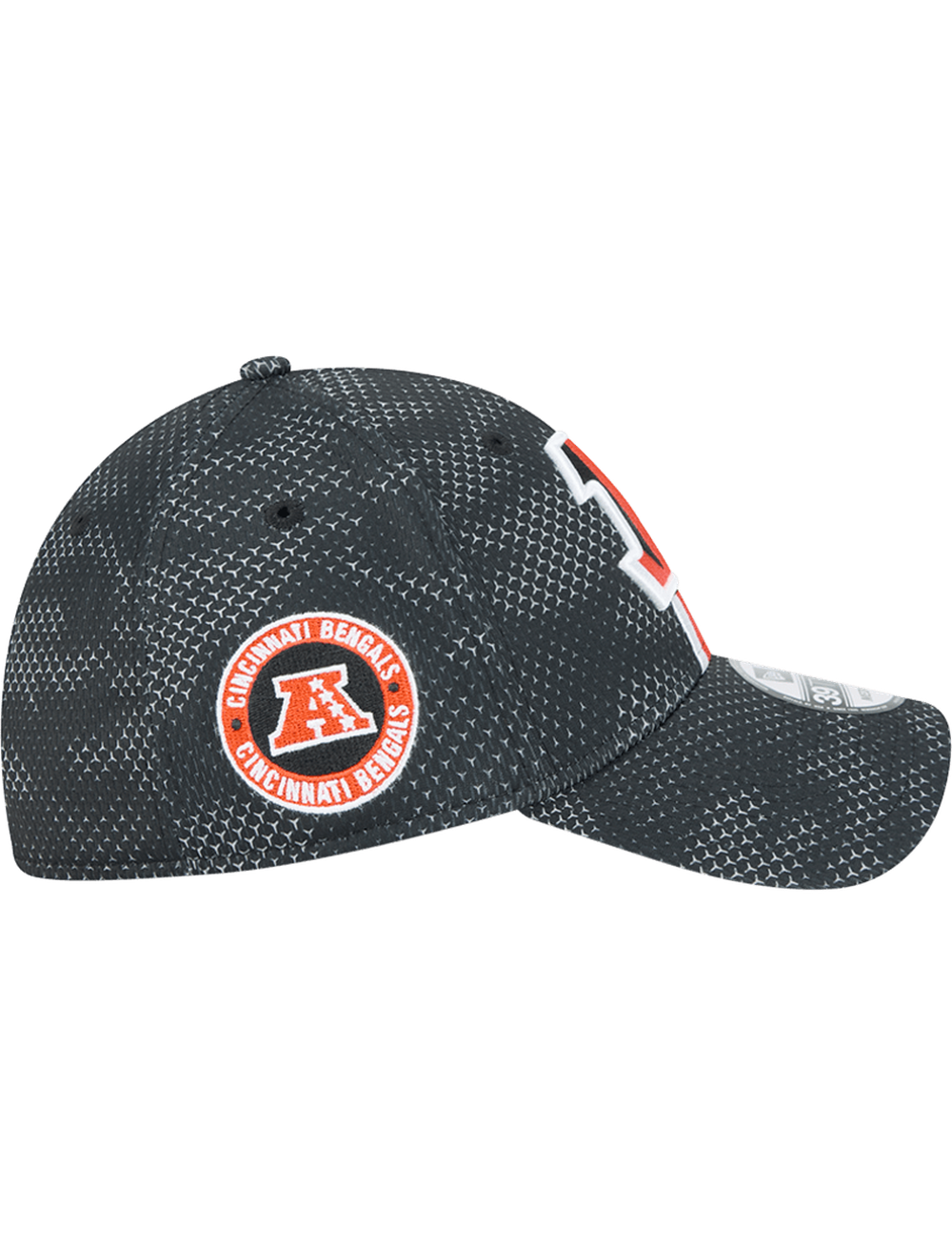 Cincinnati Bengals New Era NFL 24 Sideline 39THIRTY Stretch-Fit Hat