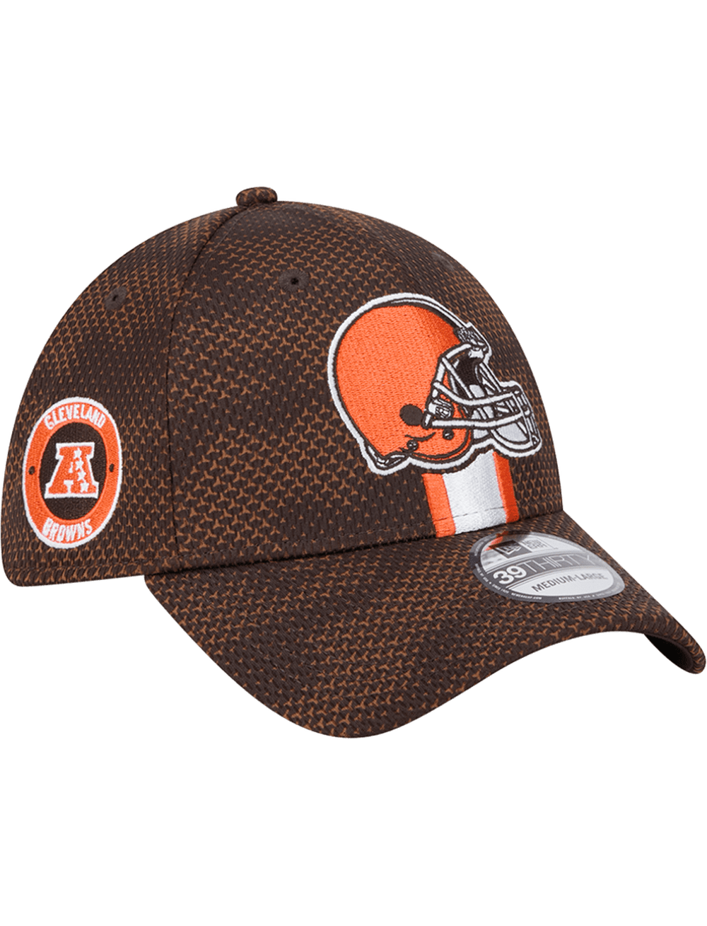 Cleveland Browns New Era NFL 24 Sideline 39THIRTY Stretch-Fit Hat