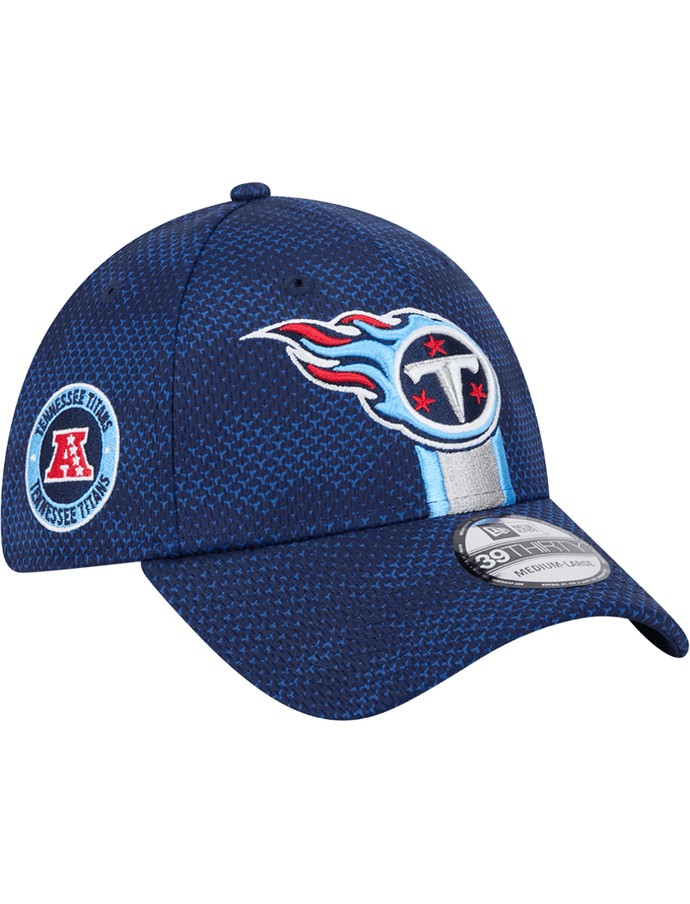 Tennessee Titans New Era NFL 24 Sideline 39THIRTY Stretch-Fit Hat