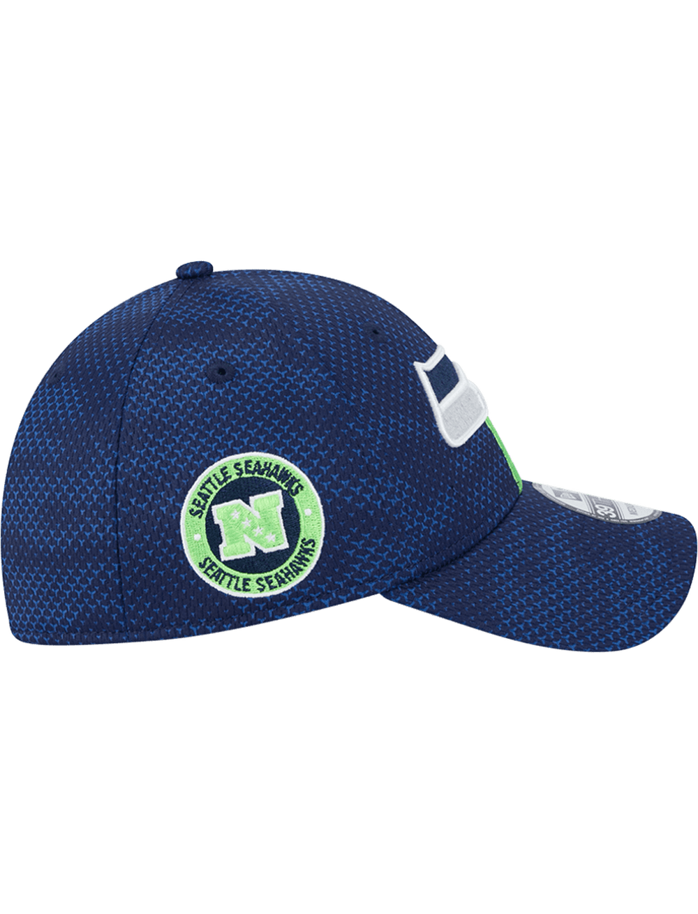 Seattle Seahawks New Era NFL 24 Sideline 39THIRTY Stretch-Fit Hat