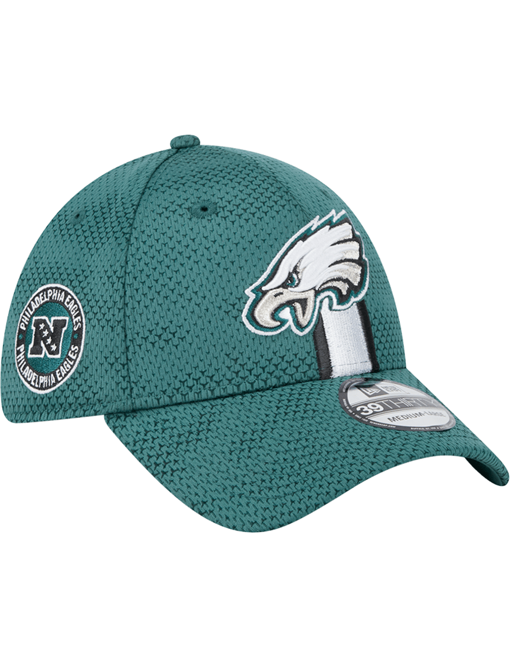 Philadelphia Eagles New Era NFL 24 Sideline 39THIRTY Stretch-Fit Hat