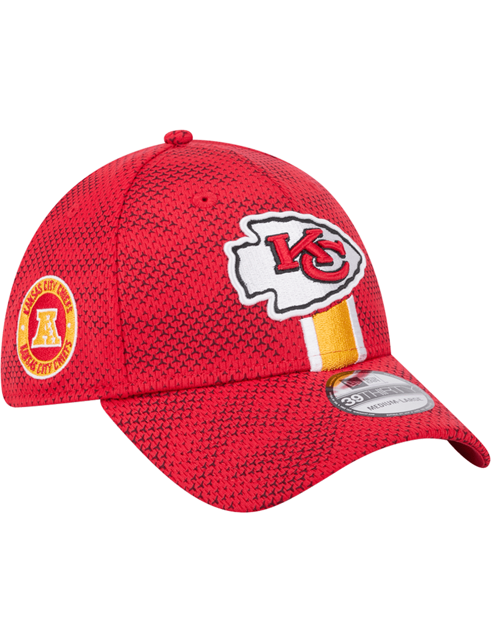 Kansas City Chiefs New Era NFL 24 Sideline 39THIRTY Stretch-Fit Hat