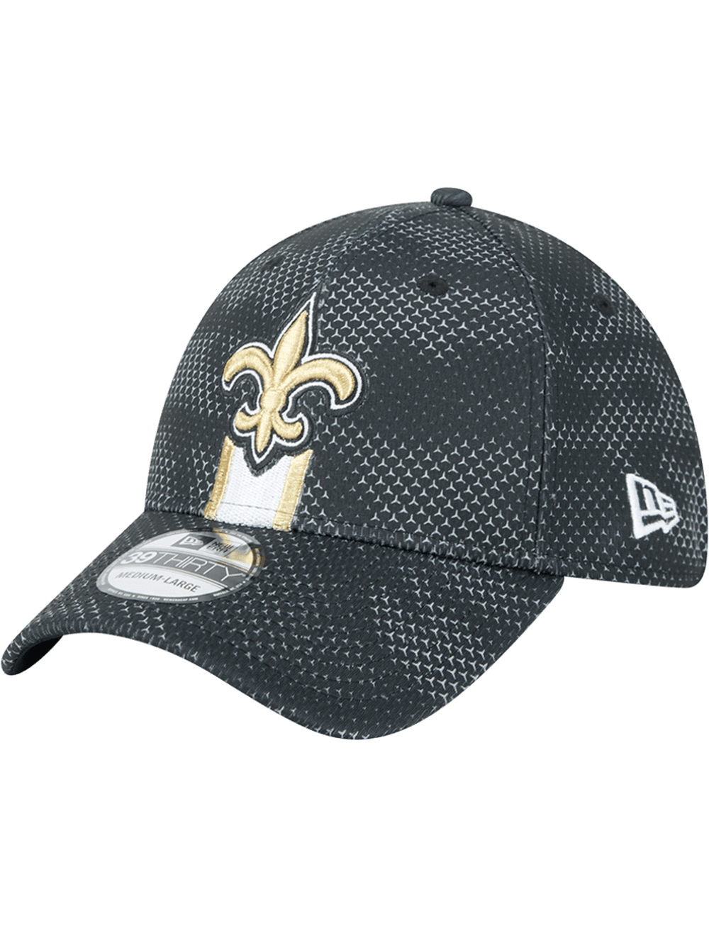 New Orleans Saints New Era NFL 24 Sideline 39THIRTY Stretch-Fit Hat