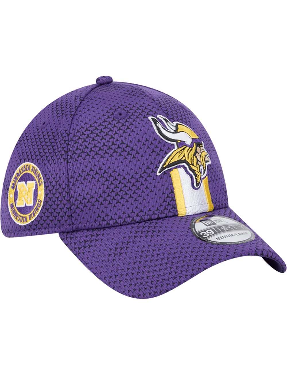 Minnesota Vikings New Era NFL 24 Sideline 39THIRTY Stretch-Fit Hat