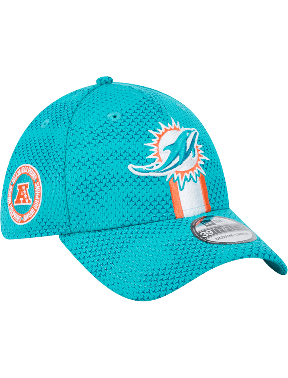 Miami Dolphins New Era NFL 24 Sideline 39THIRTY Stretch-Fit Hat