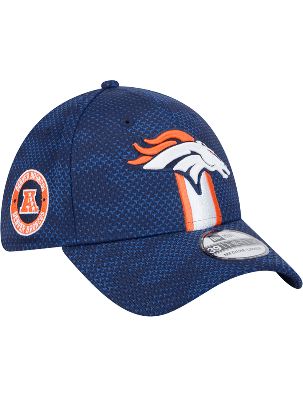 Denver Broncos New Era NFL 24 Sideline 39THIRTY Stretch-Fit Hat