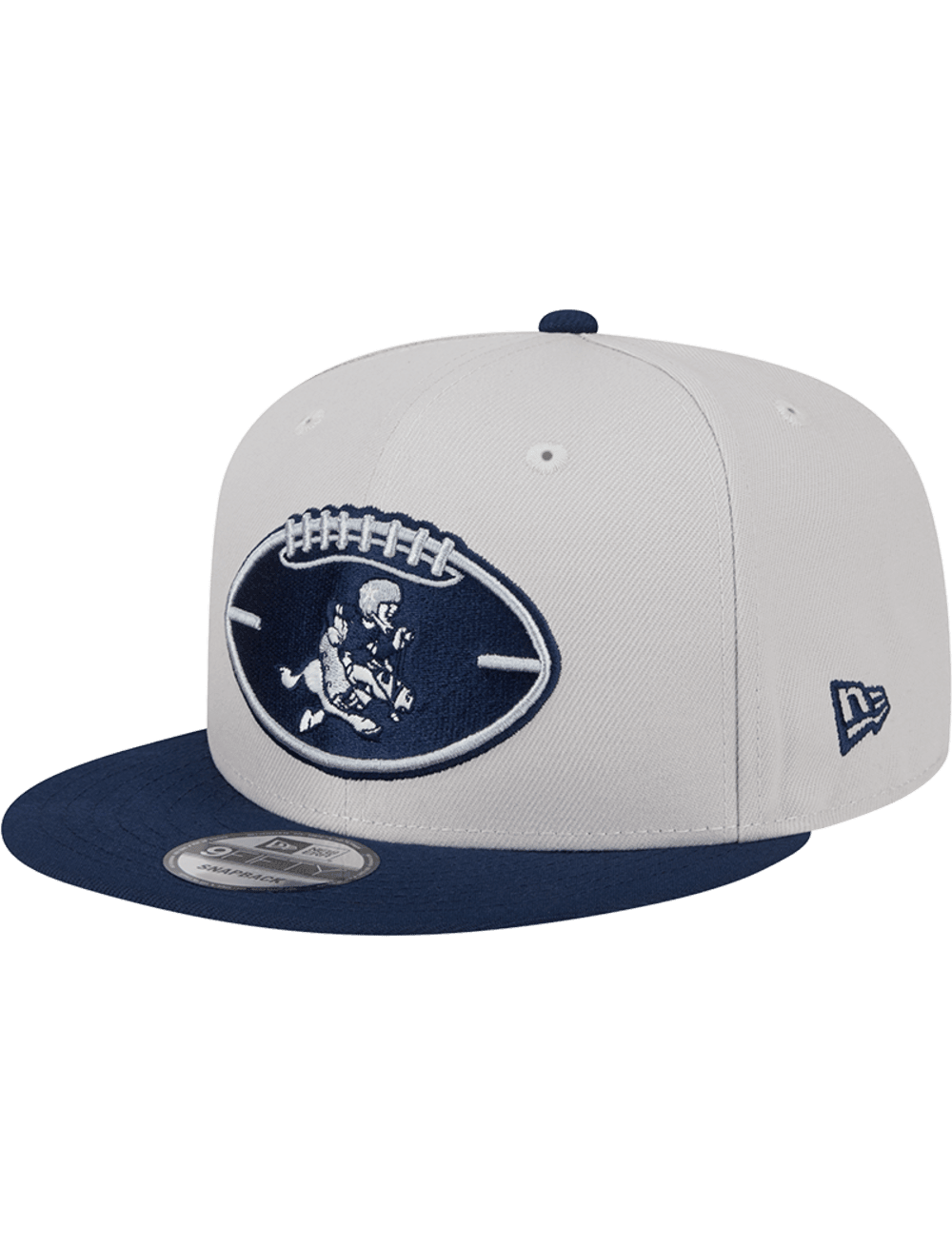 Dallas Cowboys New Era NFL 24 Sideline Historic 9FIFTY Snapback Hat - Stone