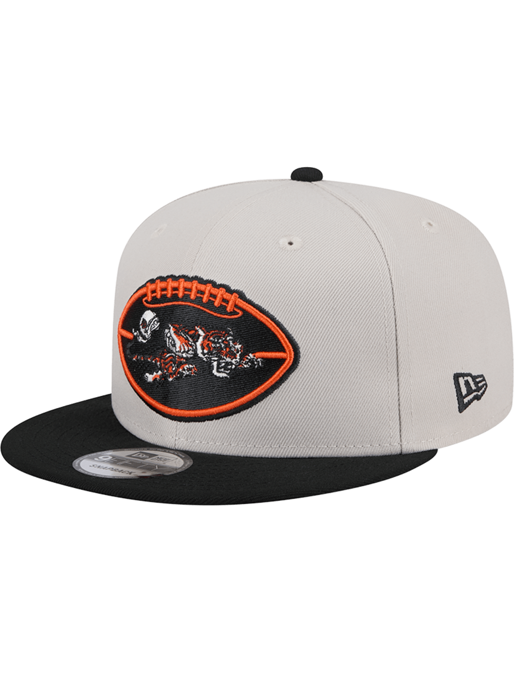 Cincinnati Bengals New Era NFL 24 Sideline Historic 9FIFTY Snapback Hat - Stone