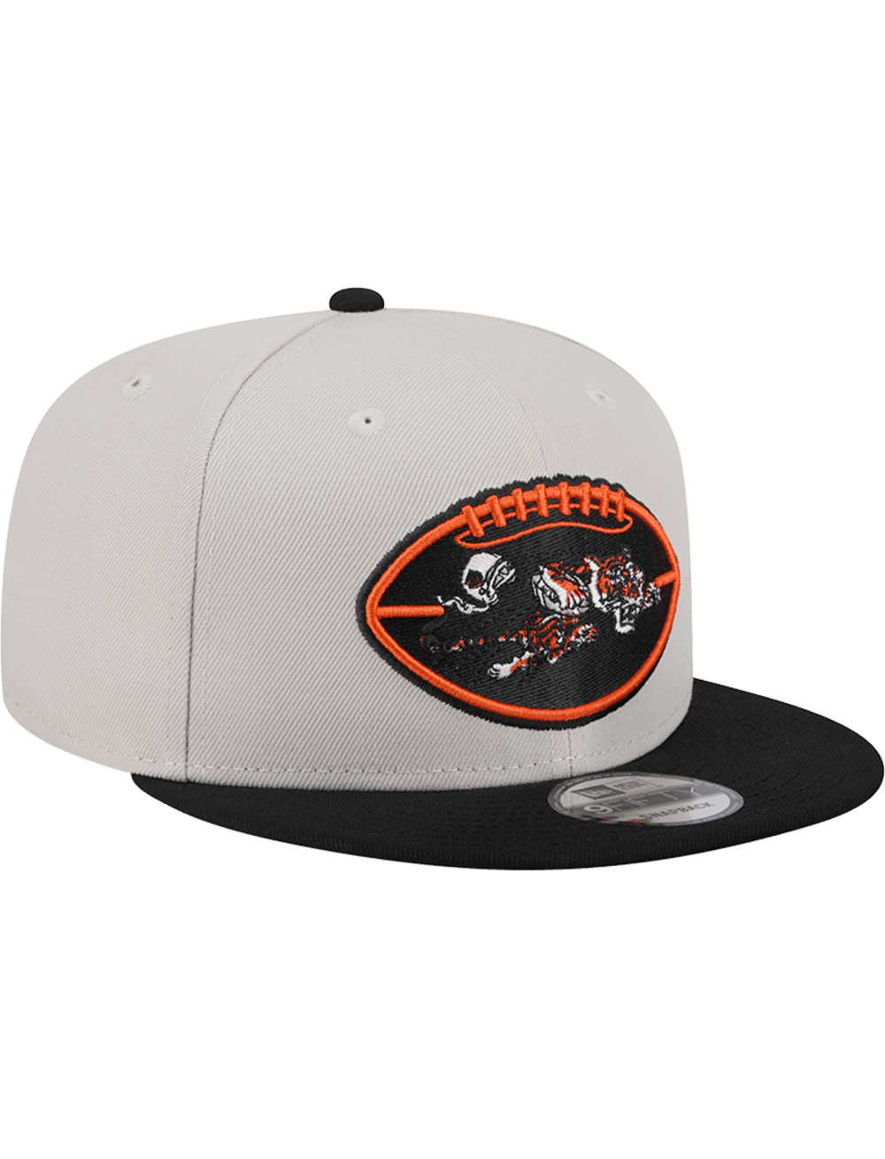 Cincinnati Bengals New Era NFL 24 Sideline Historic 9FIFTY Snapback Hat - Stone