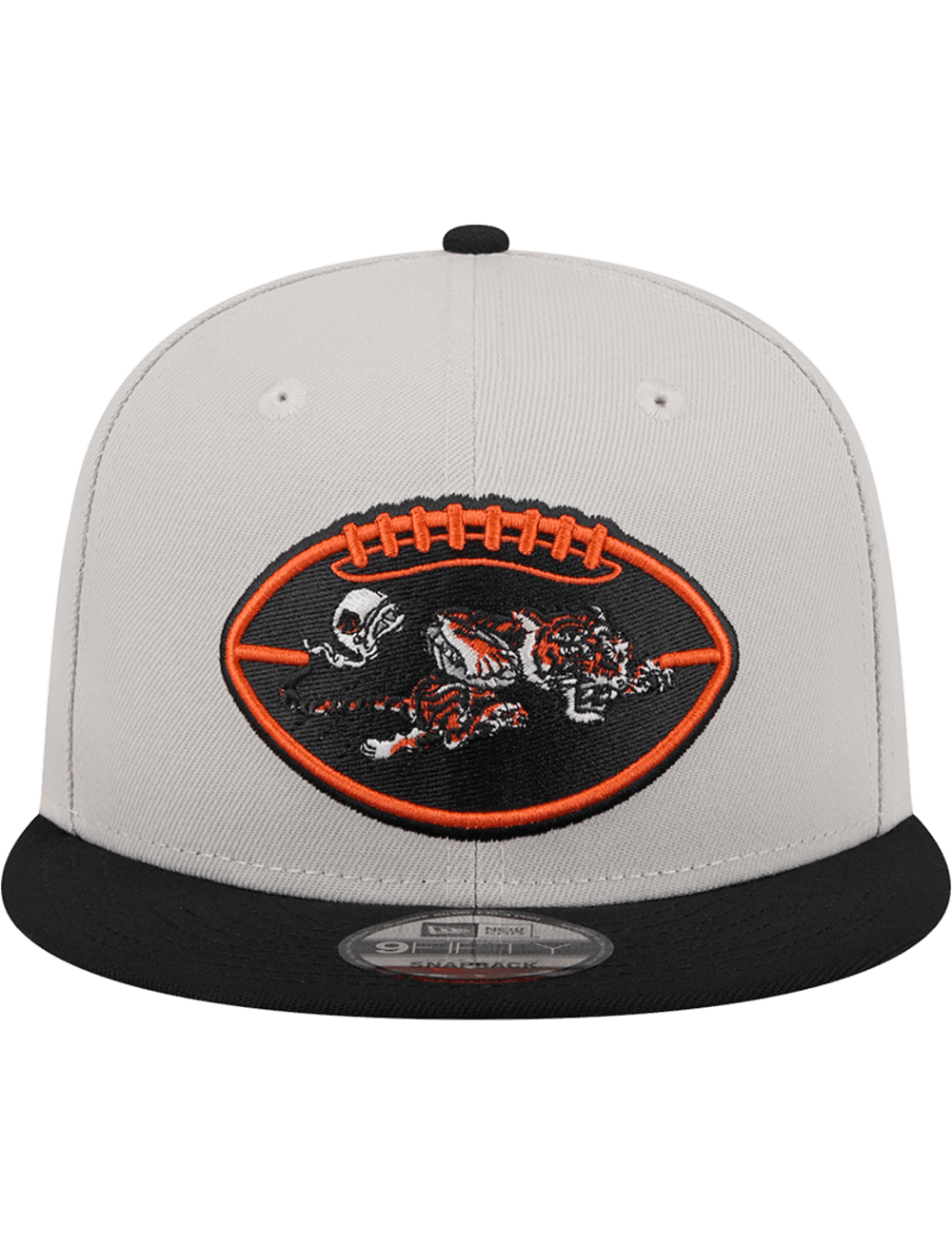 Cincinnati Bengals New Era NFL 24 Sideline Historic 9FIFTY Snapback Hat - Stone