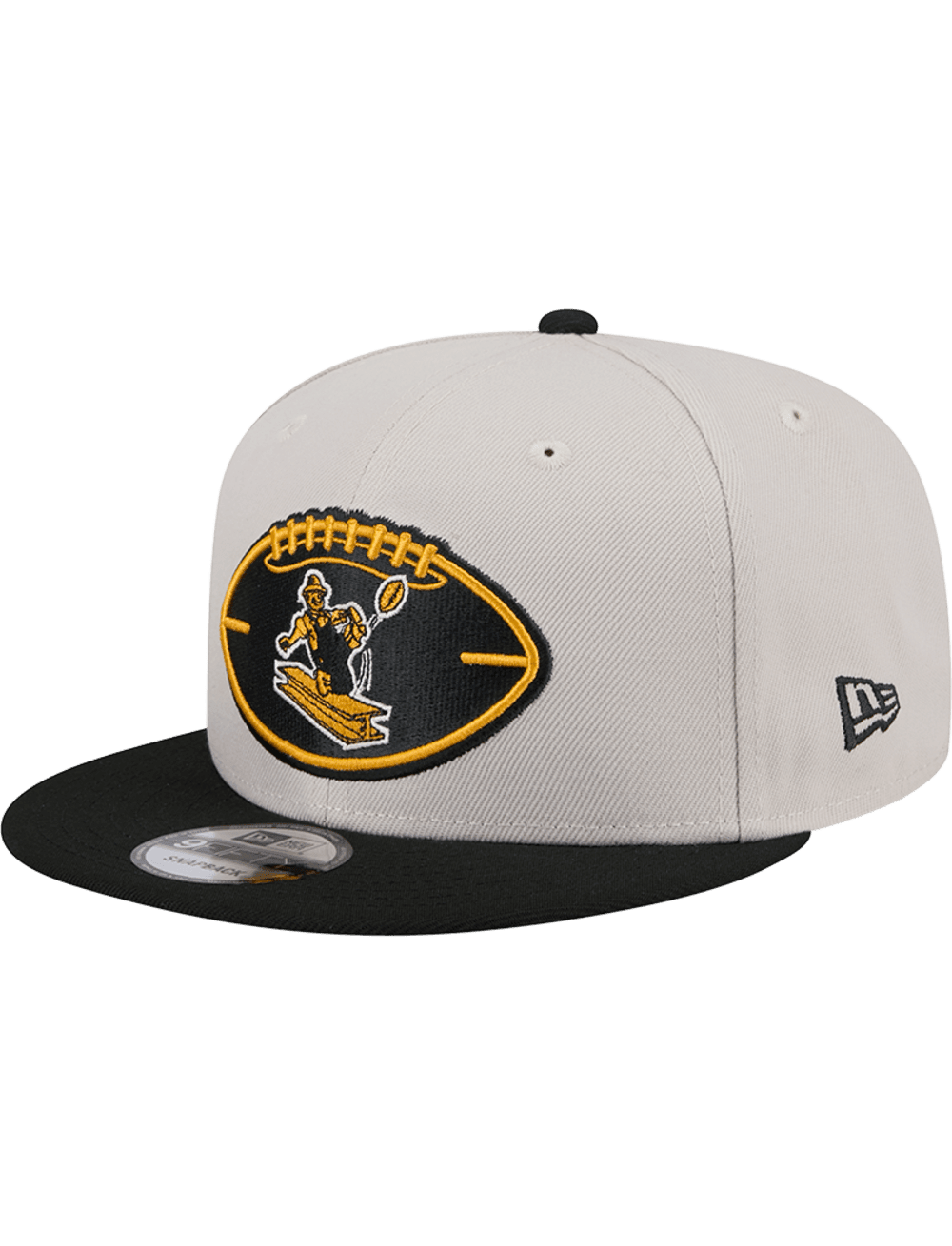 Pittsburgh Steelers New Era NFL 24 Sideline Historic 9FIFTY Snapback Hat - Stone