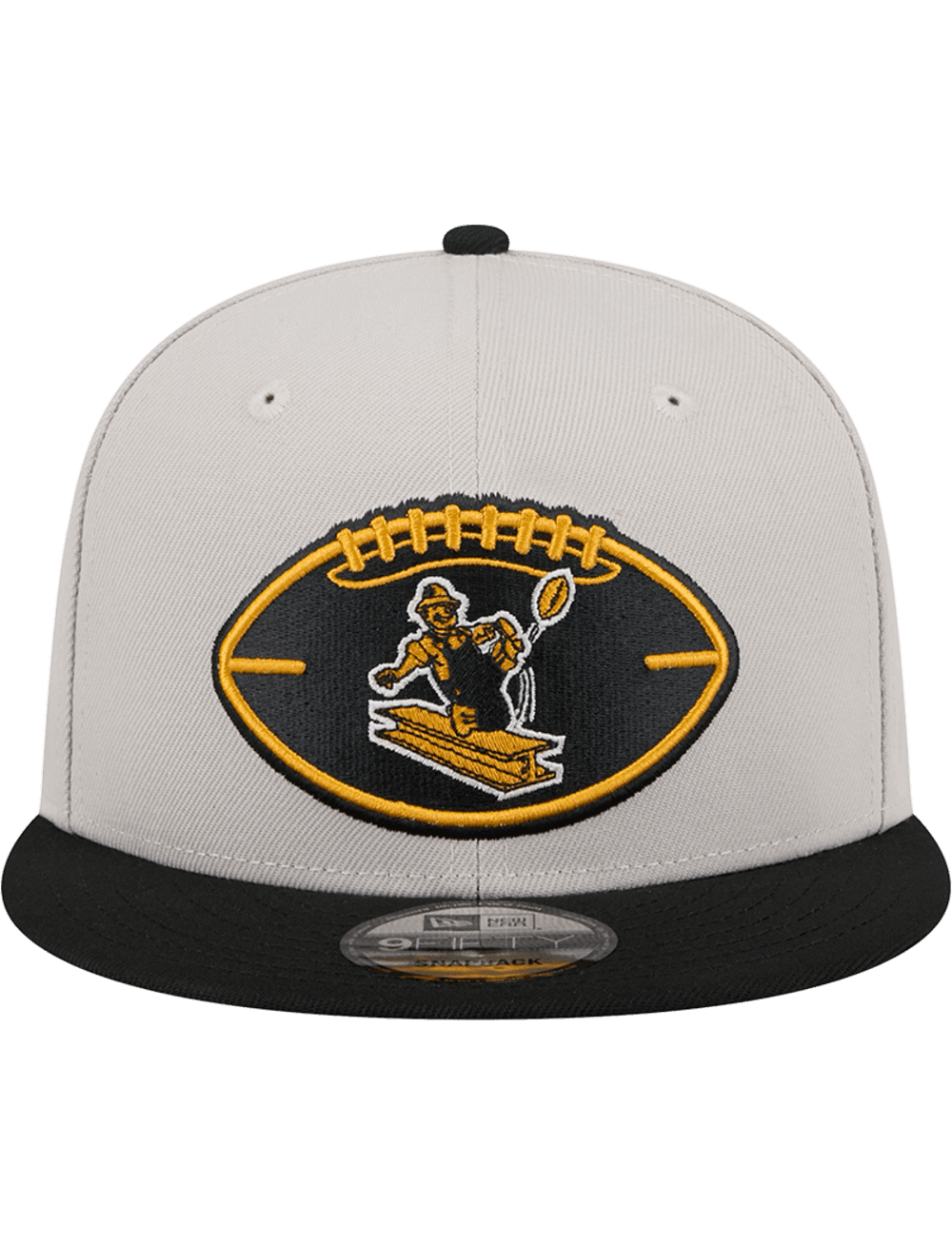 Pittsburgh Steelers New Era NFL 24 Sideline Historic 9FIFTY Snapback Hat - Stone