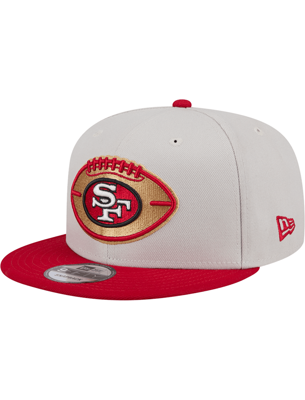 San Francisco 49ers New Era NFL 24 Sideline Historic 9FIFTY Snapback Hat - Stone