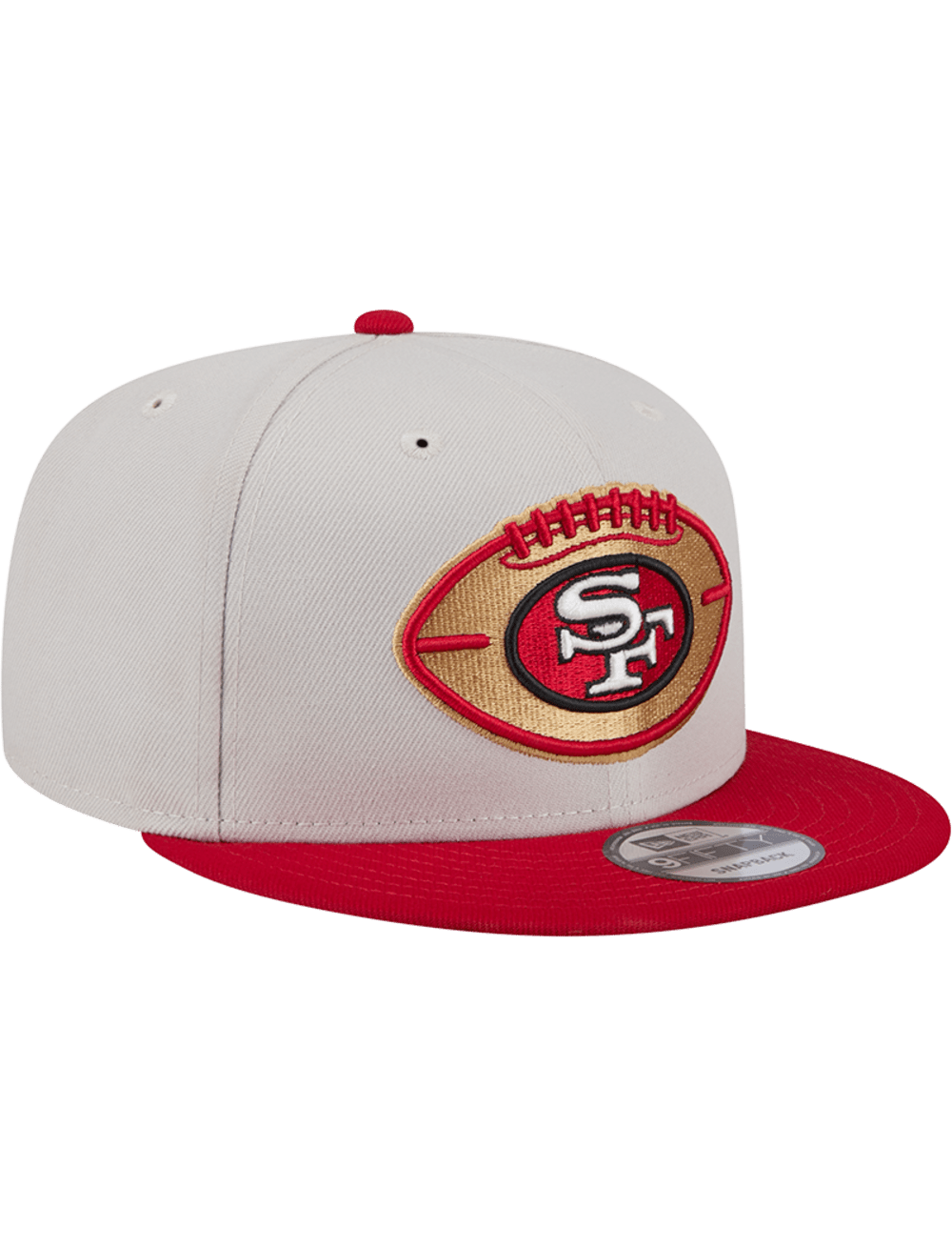 San Francisco 49ers New Era NFL 24 Sideline Historic 9FIFTY Snapback Hat - Stone