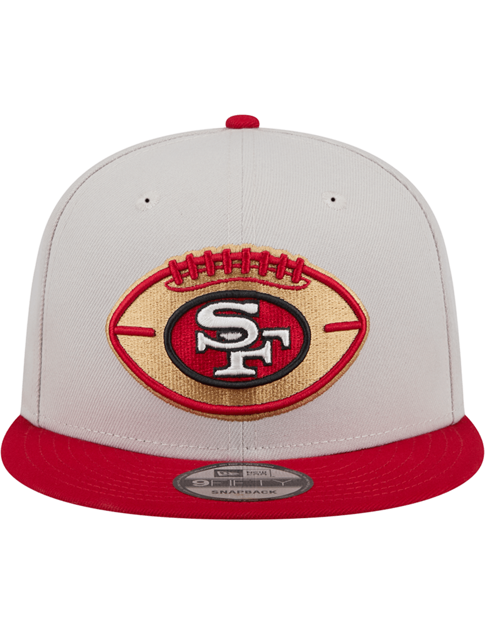 San Francisco 49ers New Era NFL 24 Sideline Historic 9FIFTY Snapback Hat - Stone