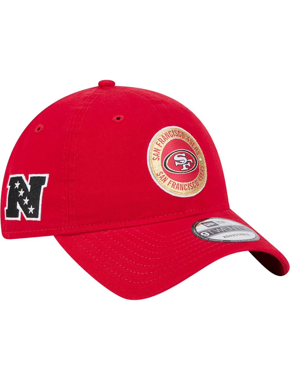 San Francisco 49ers New Era NFL 24 Sideline 9TWENTY Strapback Hat