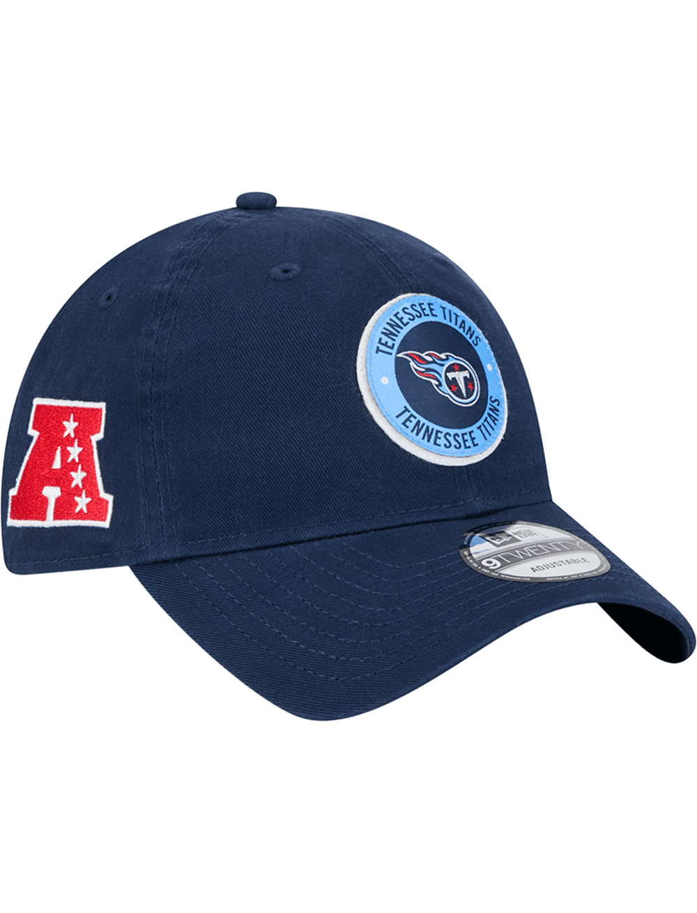 Tennessee Titans New Era NFL 24 Sideline 9TWENTY Strapback Hat