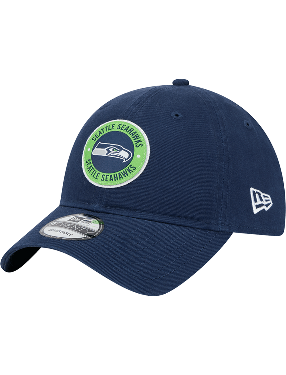 Seattle Seahawks New Era NFL 24 Sideline 9TWENTY Strapback Hat