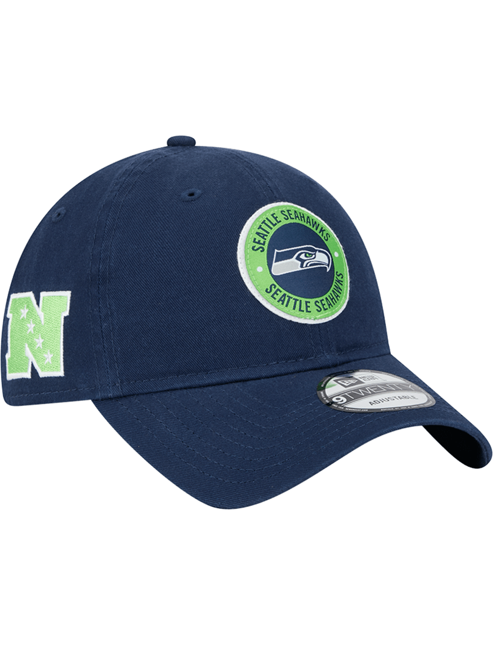 Seattle Seahawks New Era NFL 24 Sideline 9TWENTY Strapback Hat