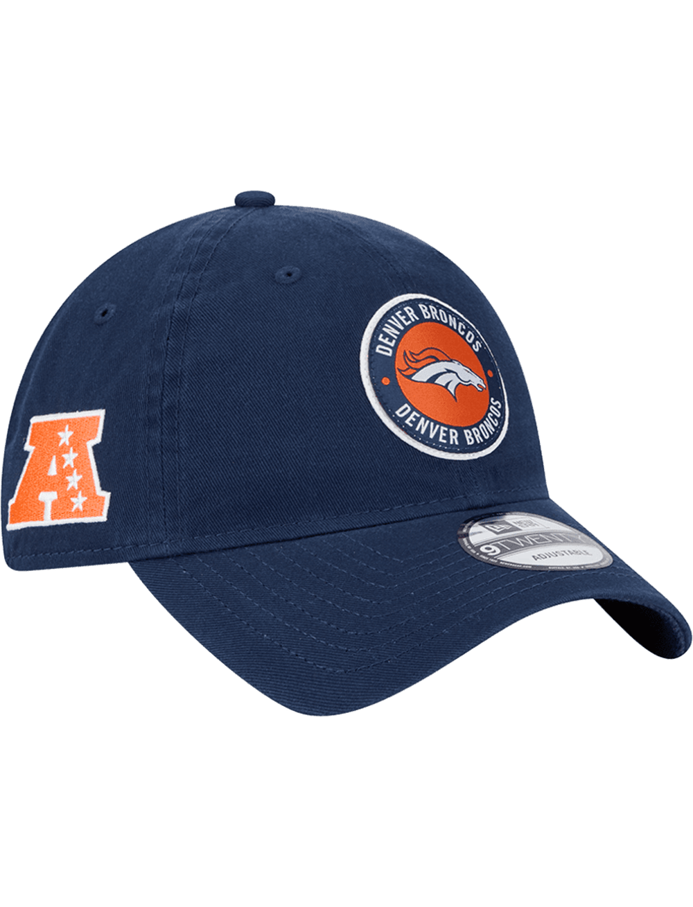 Denver Broncos New Era NFL 24 Sideline 9TWENTY Strapback Hat