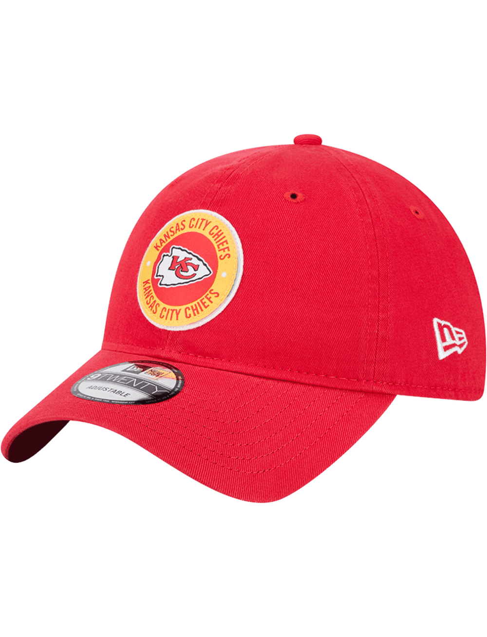 Kansas City Chiefs New Era NFL 24 Sideline 9TWENTY Strapback Hat