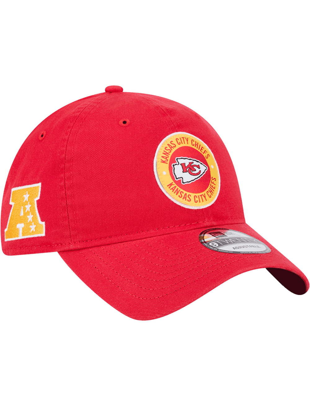 Kansas City Chiefs New Era NFL 24 Sideline 9TWENTY Strapback Hat