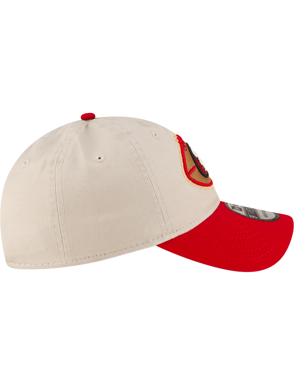 San Francisco 49ers New Era NFL 24 Sideline Historic 9TWENTY Strapback Hat - Stone